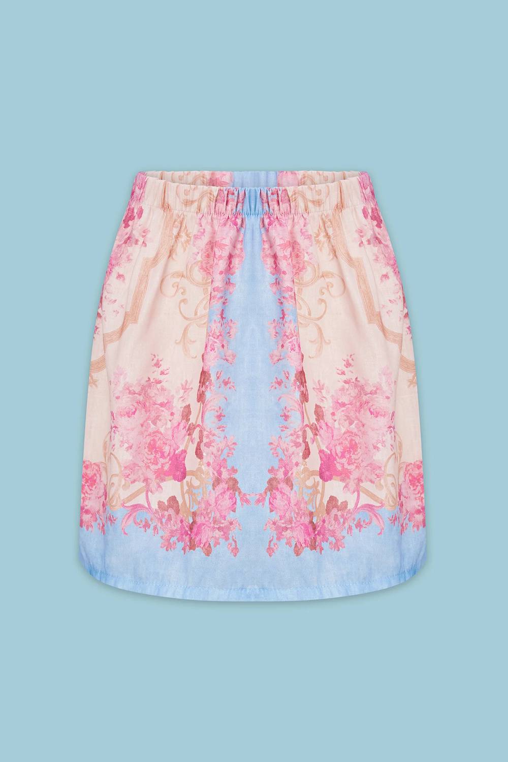 Astrid - Yacht Coastal Cotton Skirt