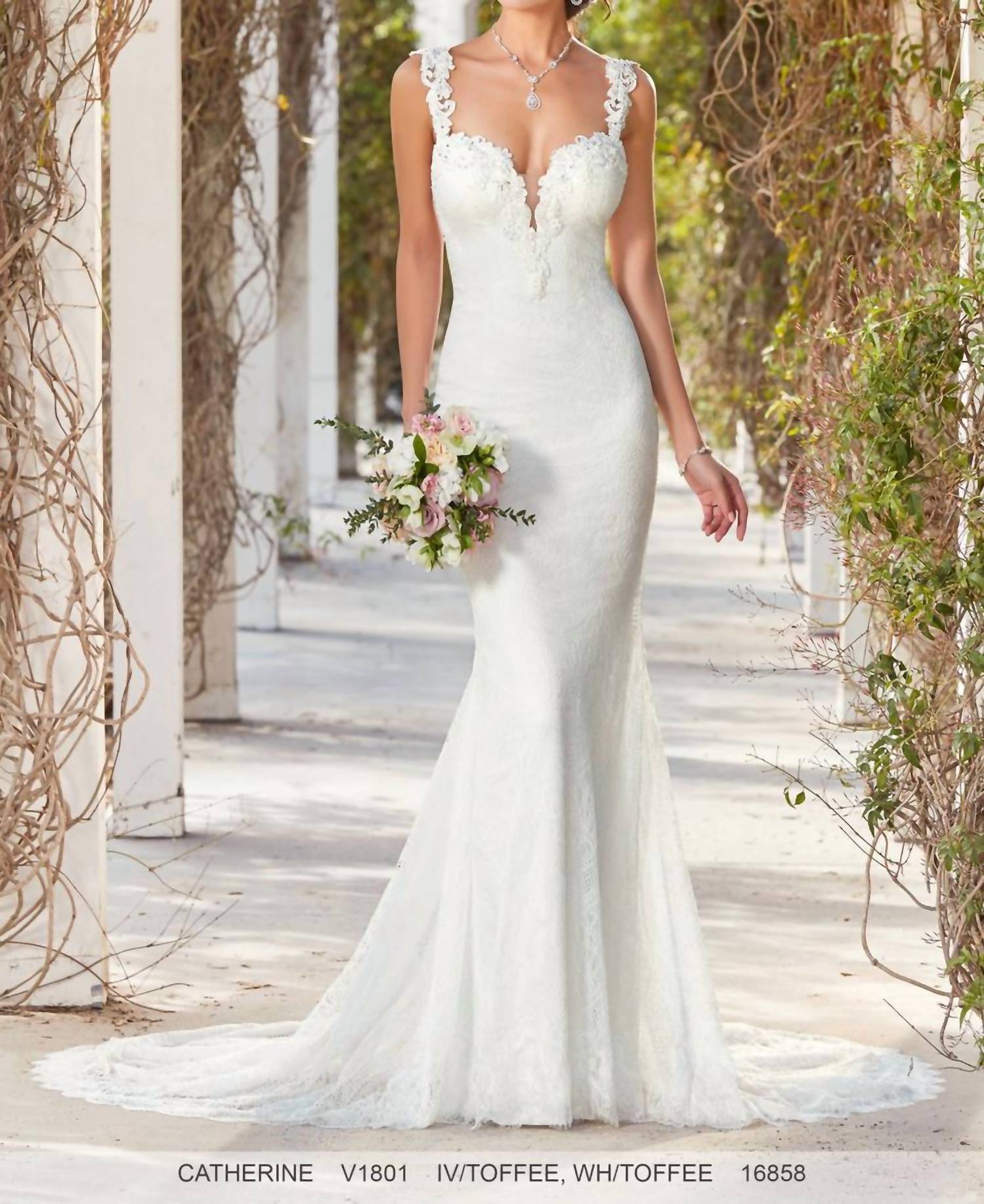 Ivoire By Kitty Chen - Catherine Netted Wedding Dress