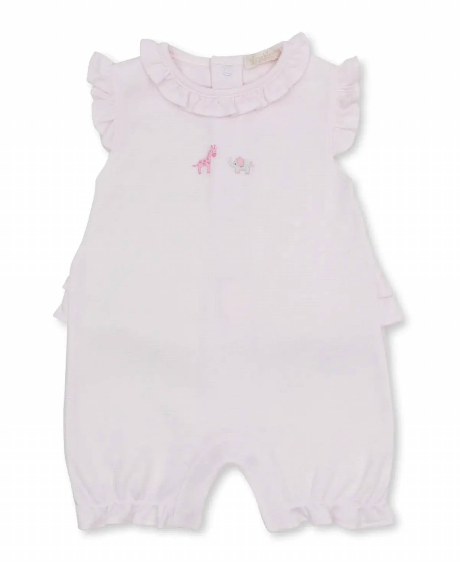 Kissy Kissy - Kids' Hand Embroidered Sleeveless Playsuit