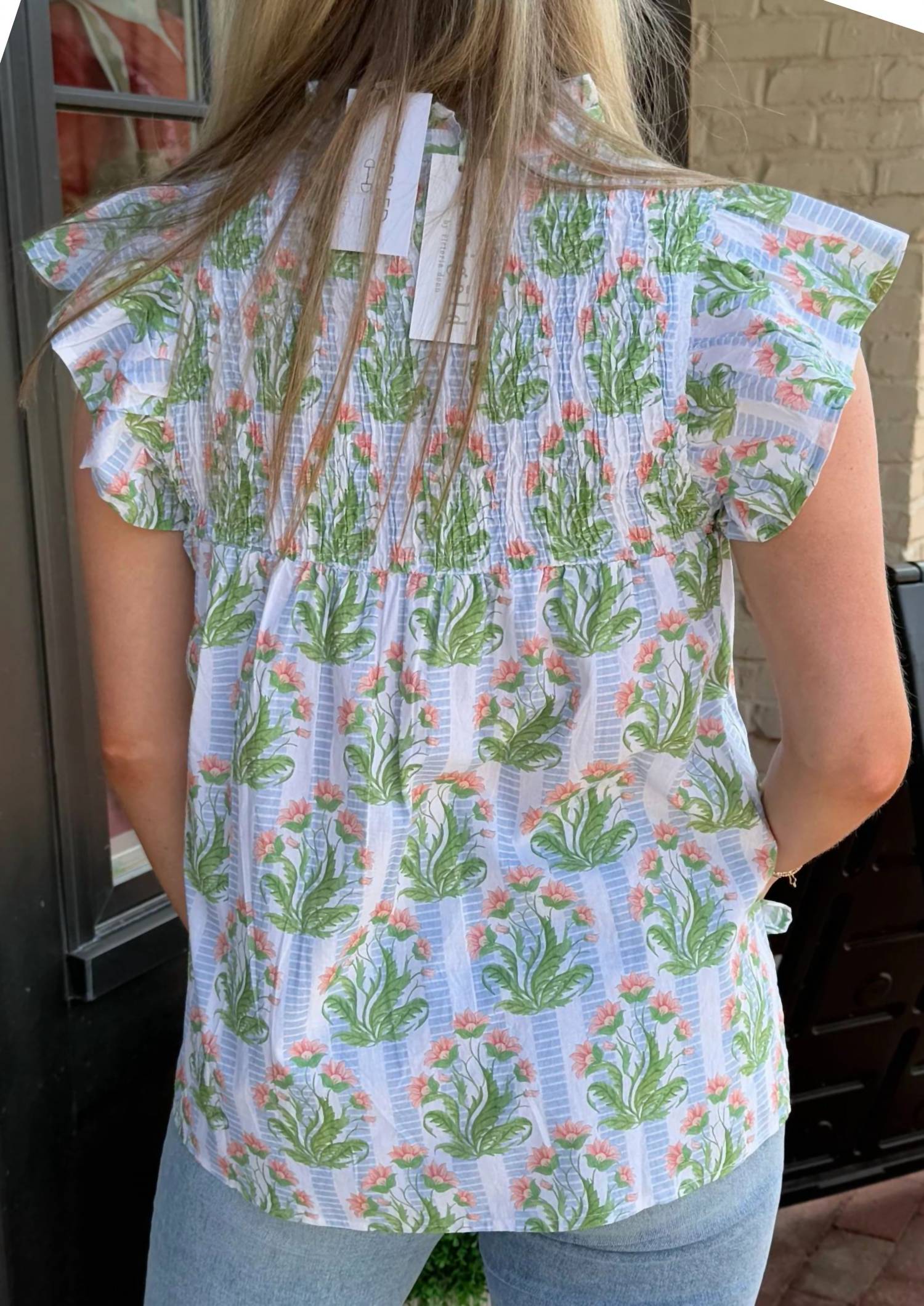 Marigold - Layla Chateau Toile Blouse