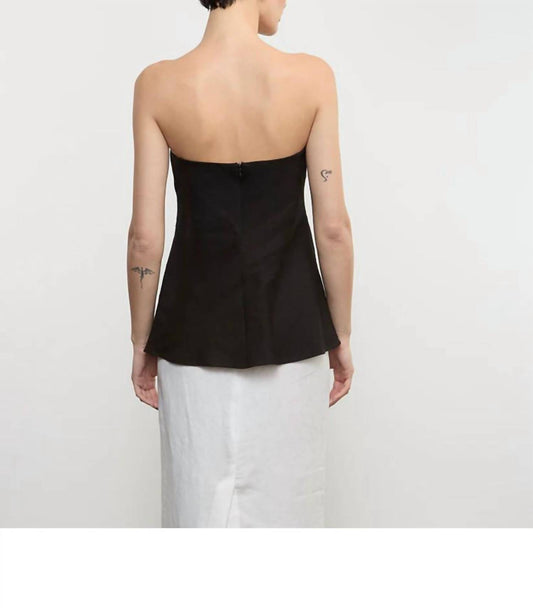 Enza Costa - Linen Strapless Tunic Top