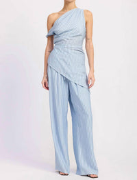 Emory Park - Wide Leg Pinstripe Pant