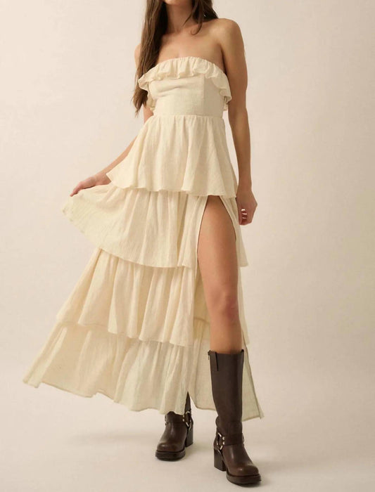 Promesa - Ruffle Maxi Dress