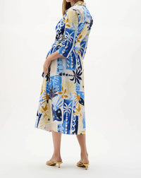 Joseph Ribkoff - Tropical A-line Wrap Dress