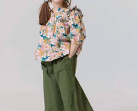 Pink Chicken - Girls Kalani Button Up Top