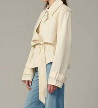 Joe'S Jeans - Liz Cropped Trench Coat