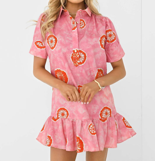 Never A Wallflower - Ruffle Everything Dress