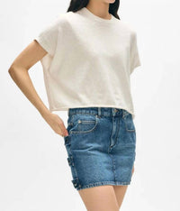 White + Warren - Organic Cotton Blend Easy Top