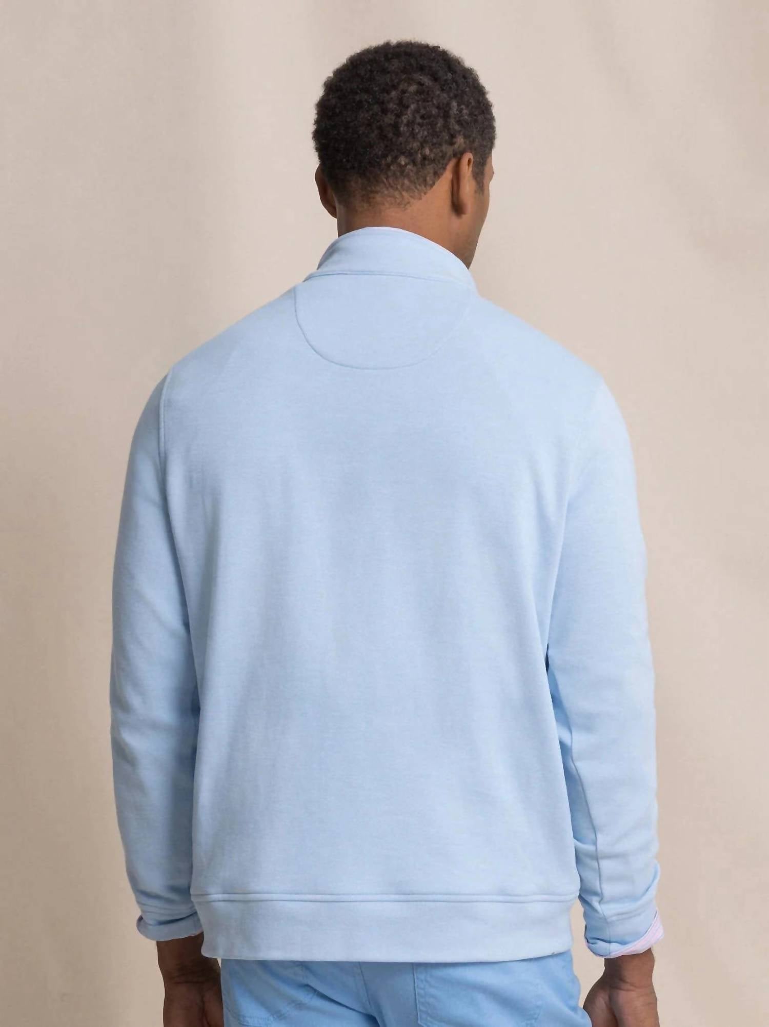 Southern Tide - Sandy Cove Pique Quarter Zip Top