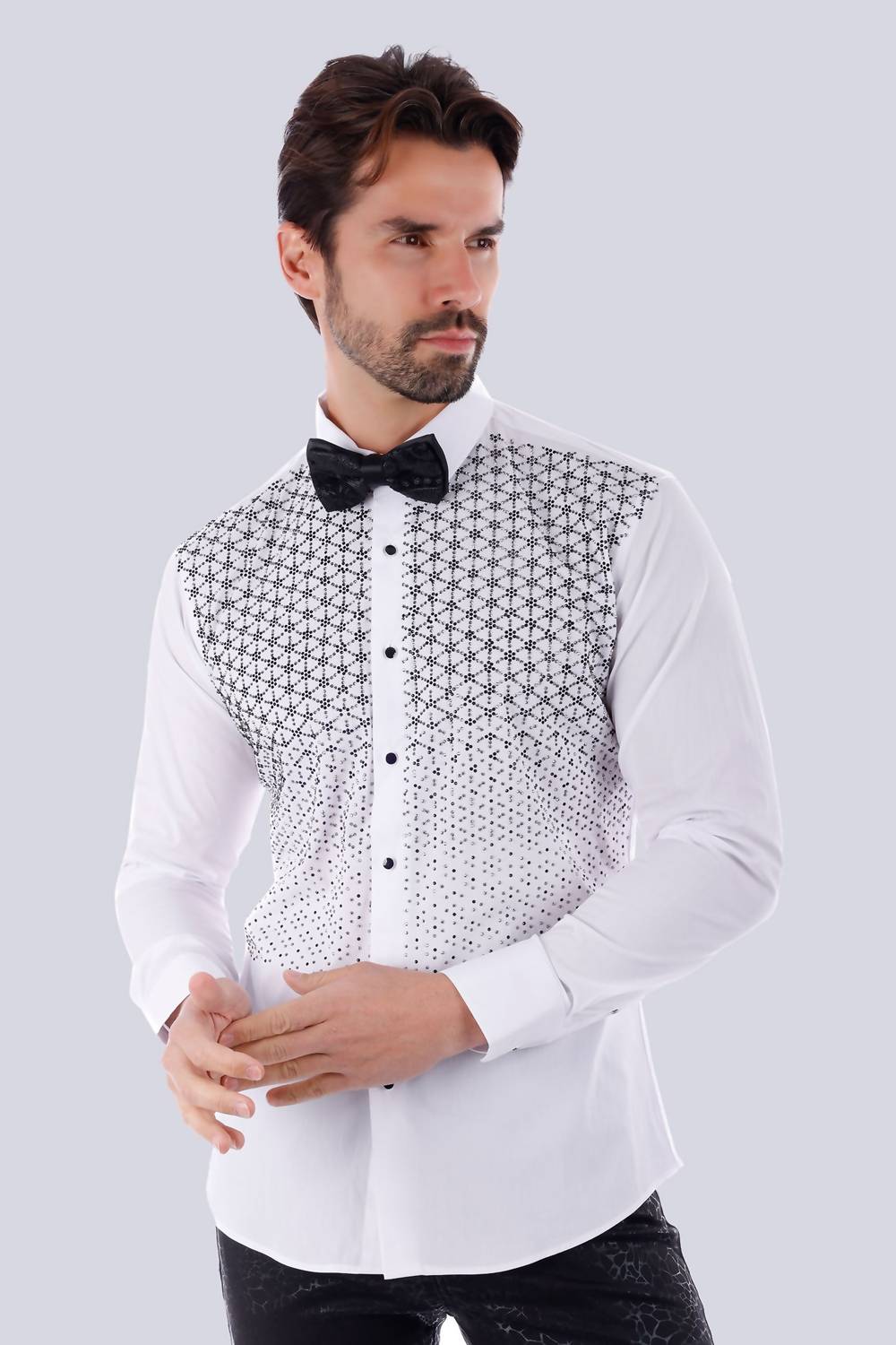 Barabas - Particle Diagram Long Sleeve Shirt