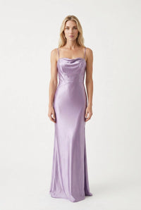 Faviana - Women's Cowl Neck Maxi Dress