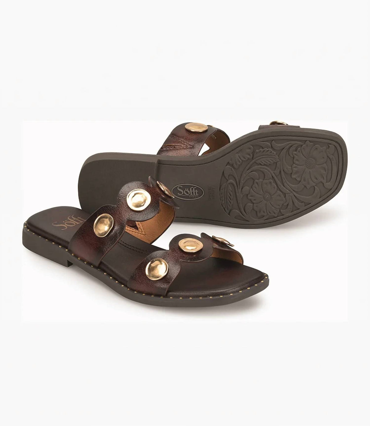 Sofft - Women's Ezra Studded Slides