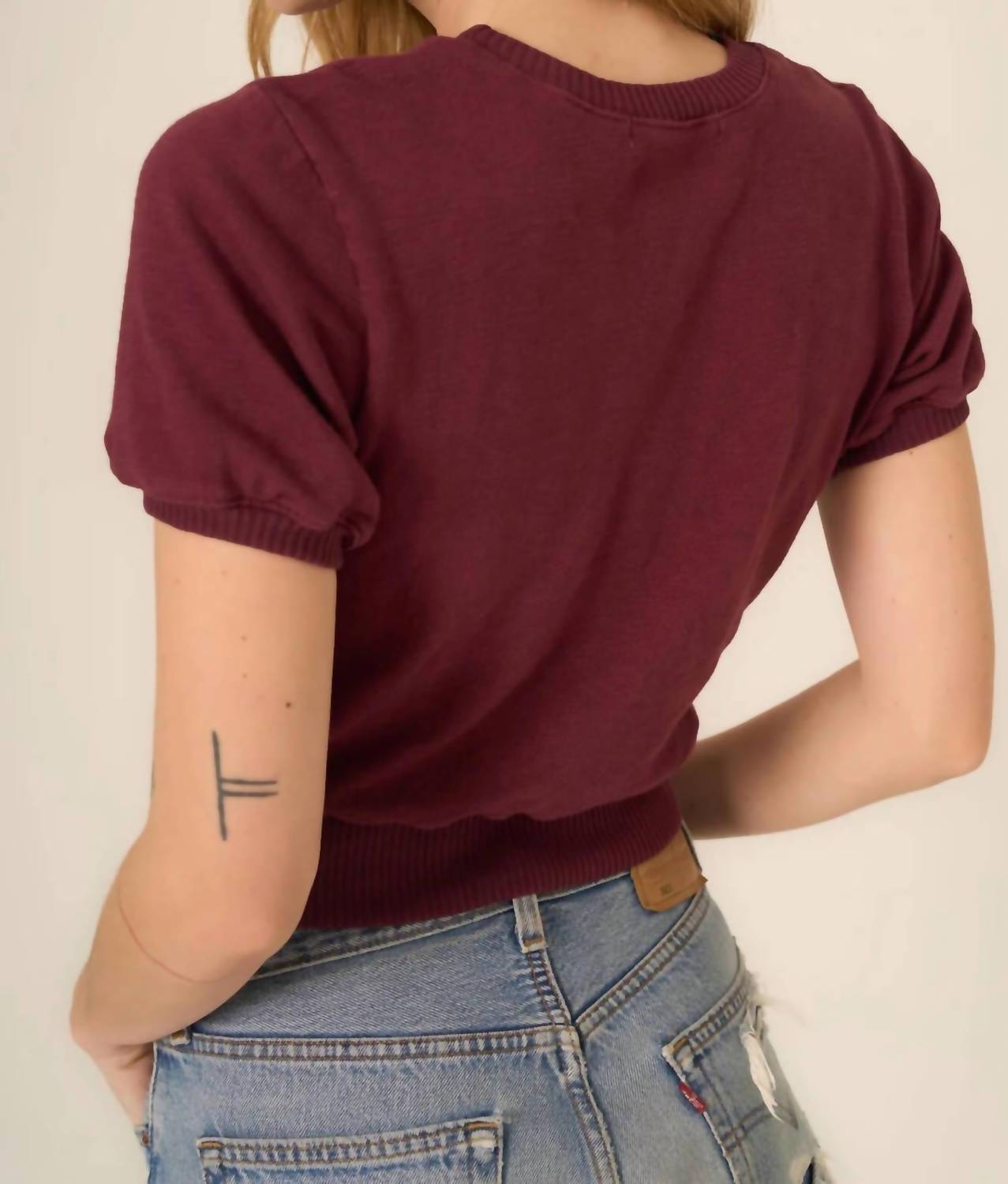 Project Social T - Women's Stay Awhile Short Sleeve Sweatshirt