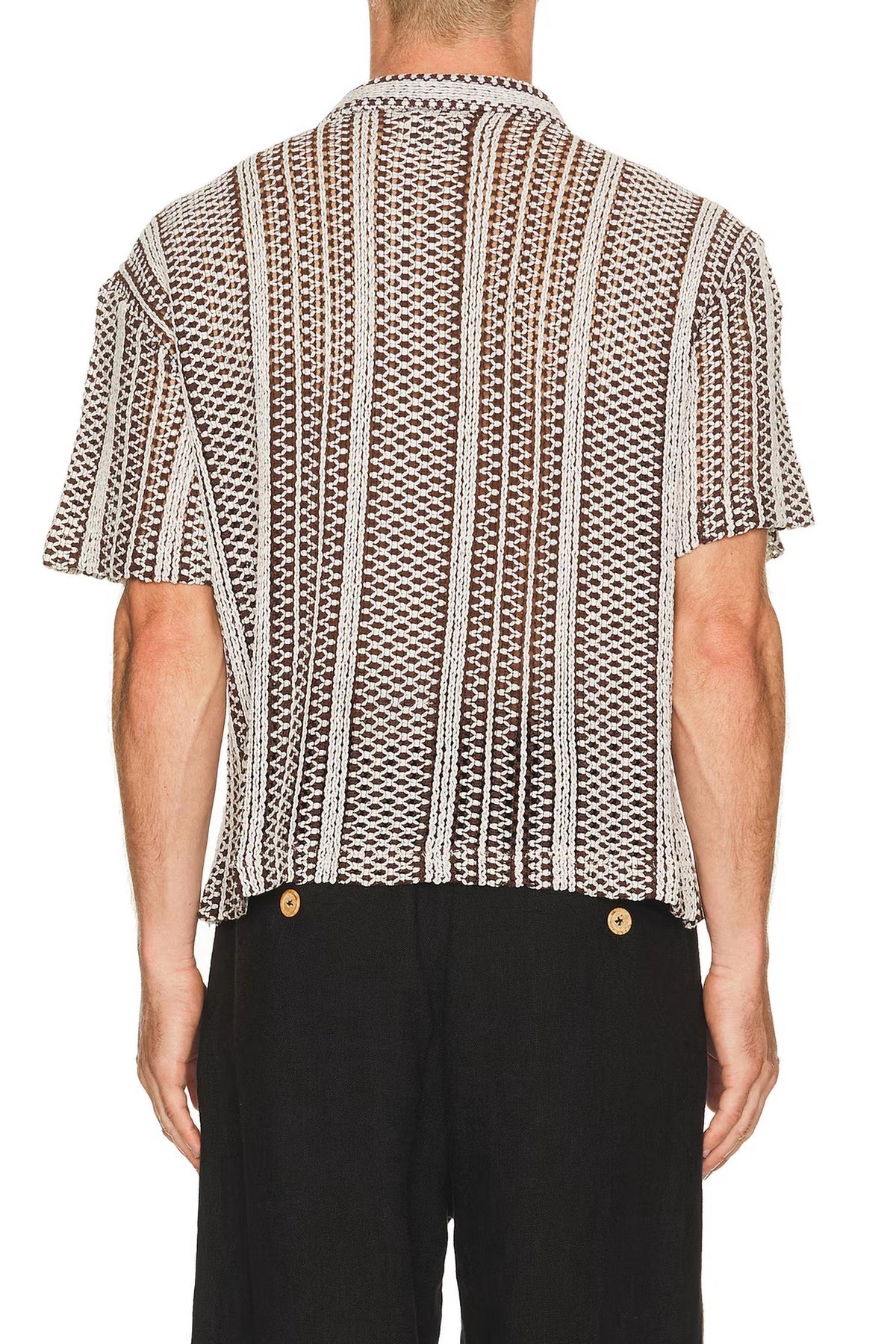 Percival - Hugh Crochet Cuban Shirt