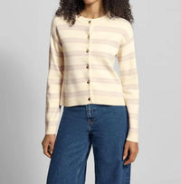 Vero Moda - Stripe Button Cardigan