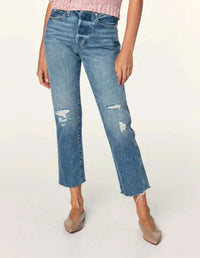 AMO Loverboy Jeans in warmth - women's jeans - detail view