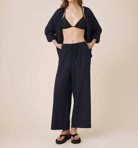 Splendid - Ava Gauze Wide Leg Pants