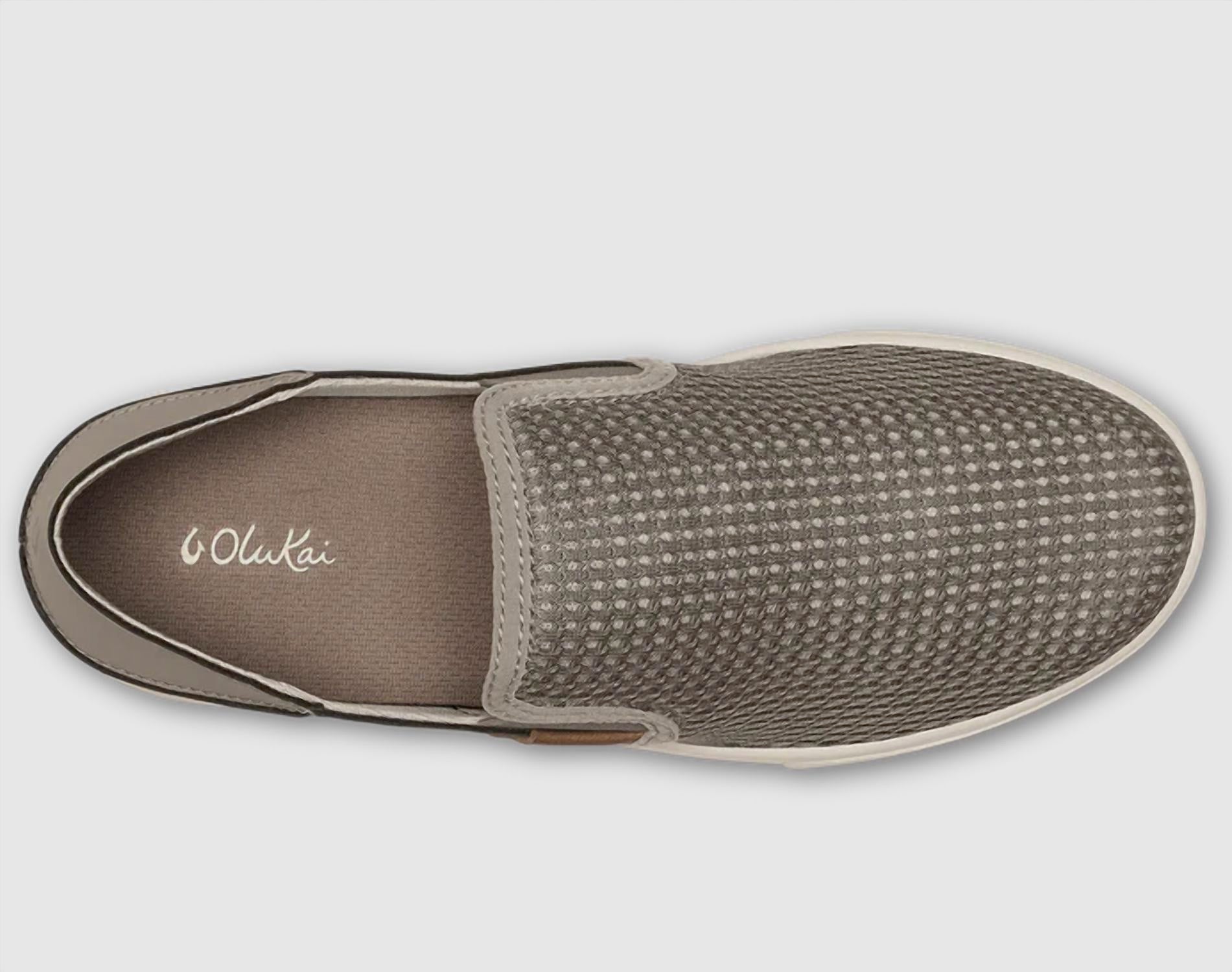 OluKai Women's Pehuea Sneakers in taupe gray - women's sneaker - view 5