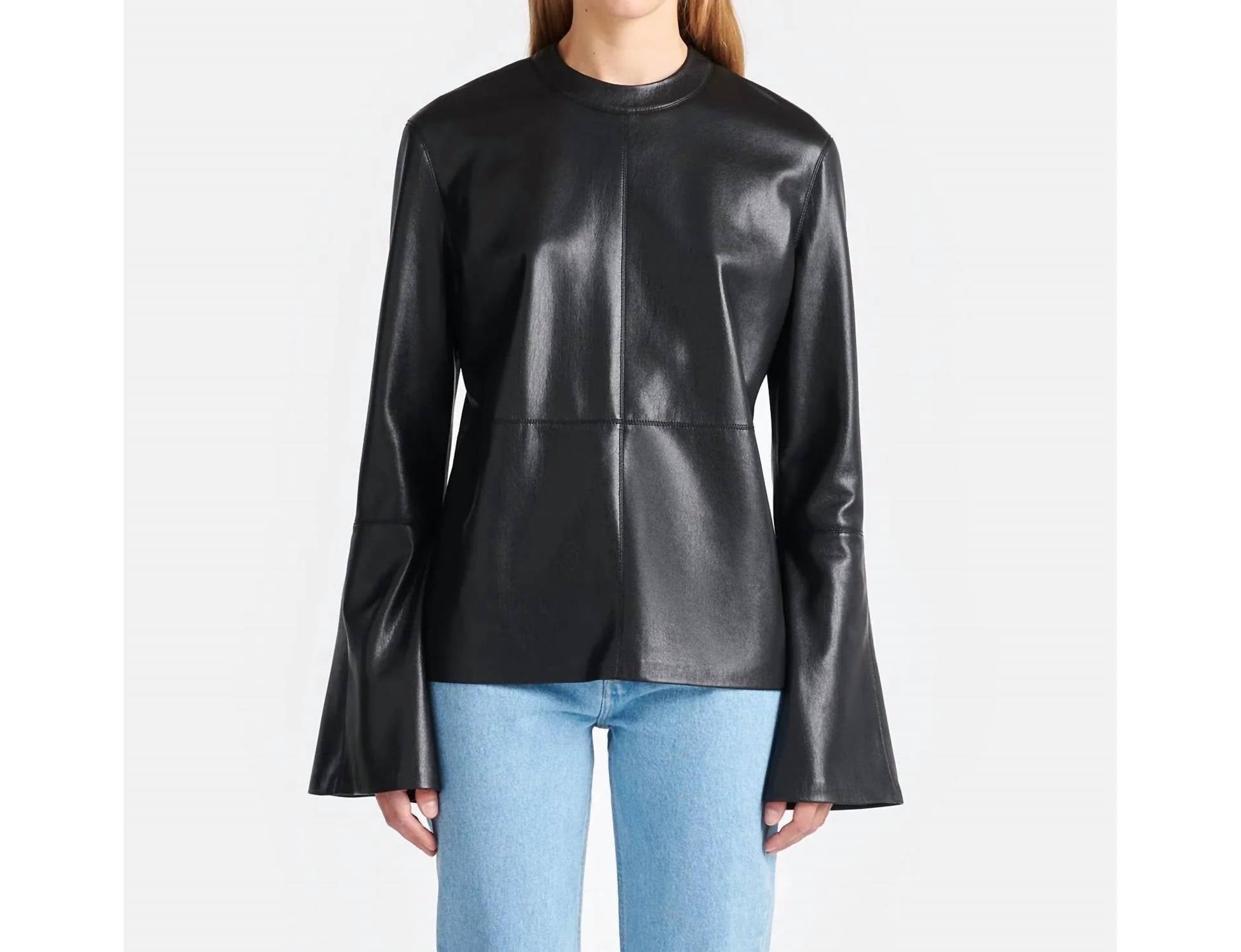 Nanushka - Bolda Alt-leather Top