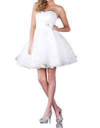 Karishma Creations - Strapless Sweetheart Short Dress