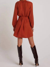 Bella Dahl - BELTED RAGLAN MINI DRESS