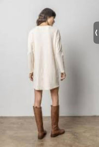 Lilla P - Seamed Boatneck Dress