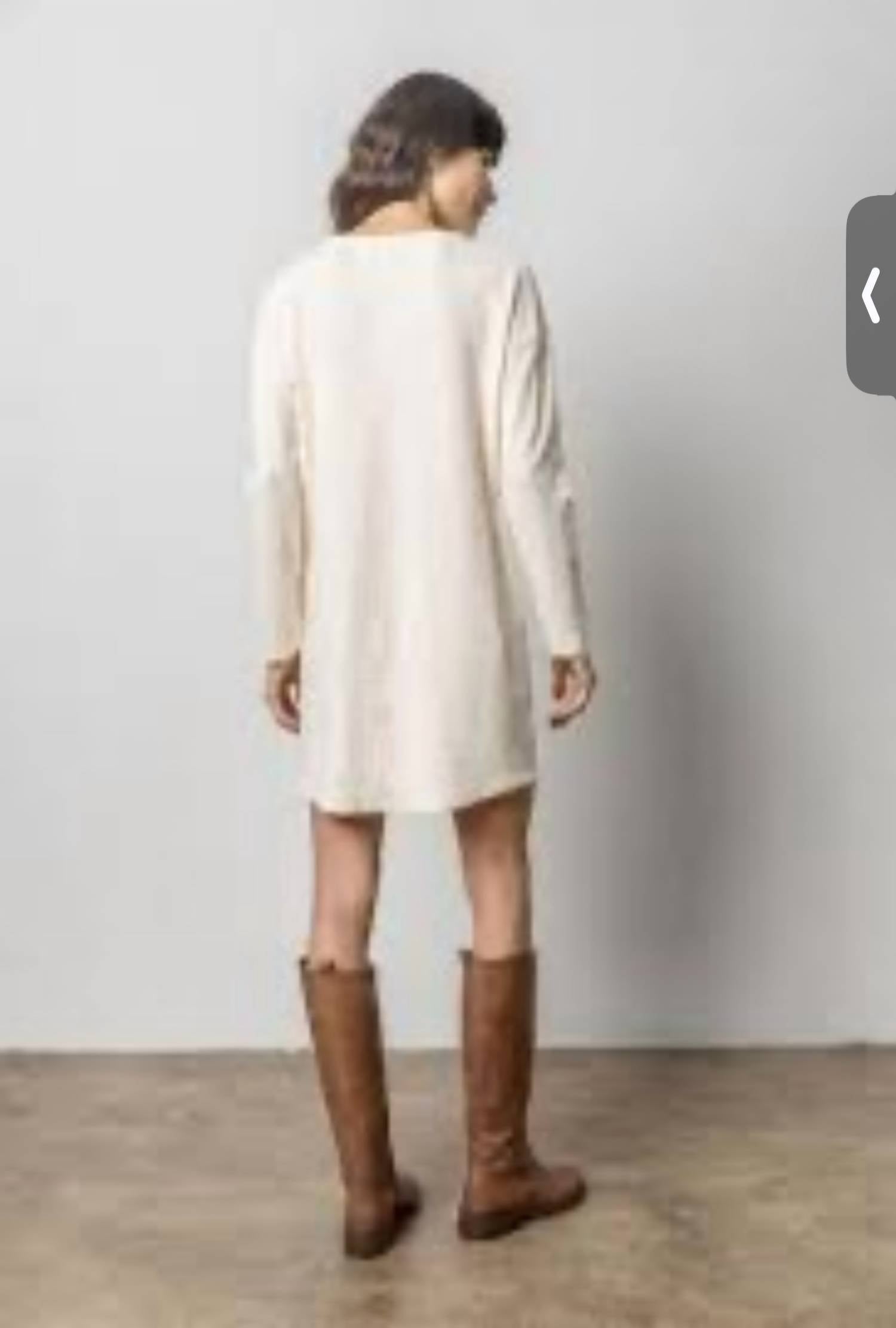 Lilla P - Seamed Boatneck Dress