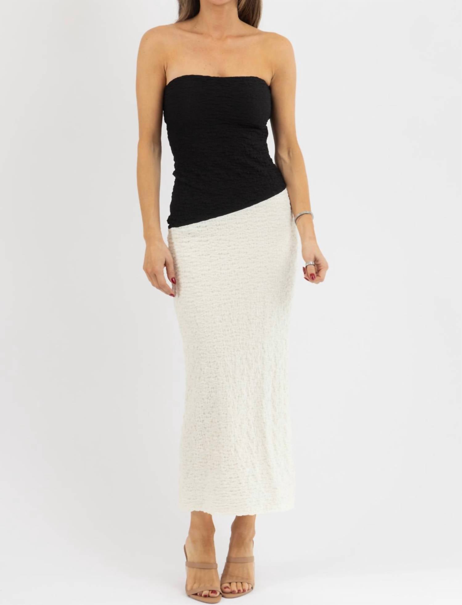 Loucia - VICTORIA COLOR BLOCKED DRESS
