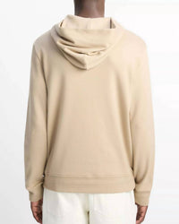 Vince - Brushed Interlock Long Sleeve Hooded Pullover