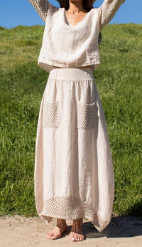 Gigi Moda - Primavera Linen Skirt