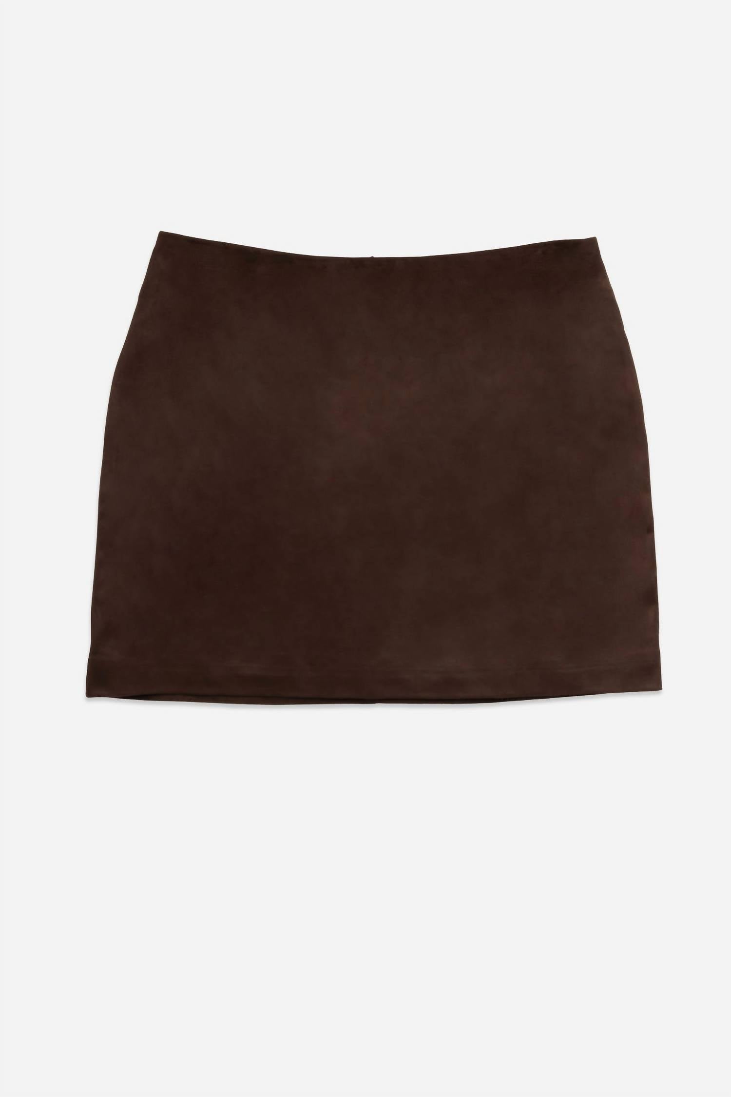 Deluc - Dereck Suede Mini Skirt