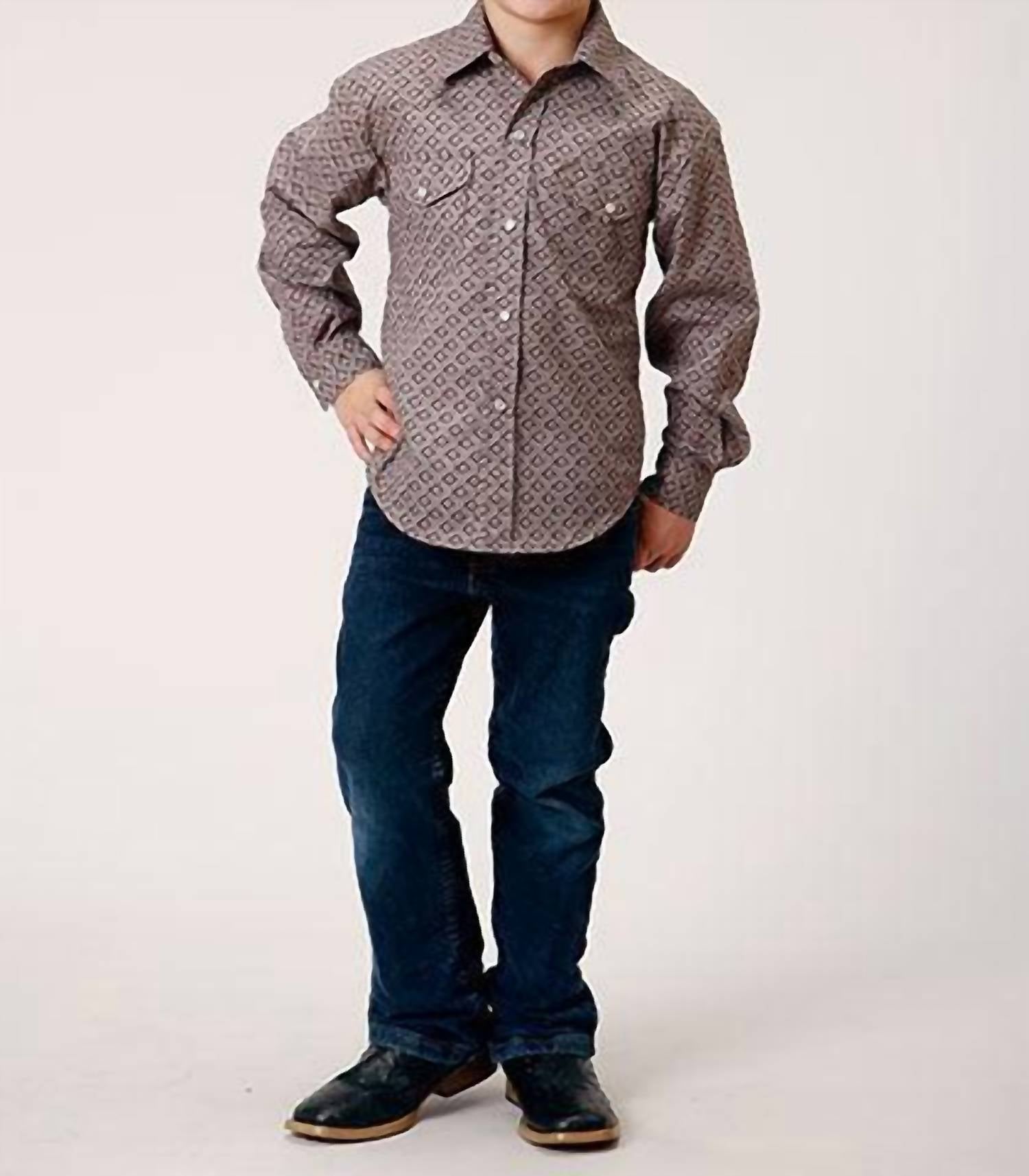 Roper - Boy's Roper Snap Shirt