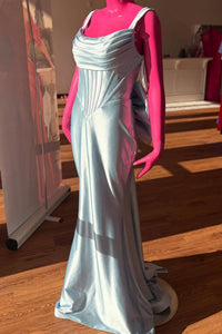 Jovani - Women's Fitted Long Formal Dress With A Bow