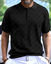 Marina Threads - Checkered Polo Shirt
