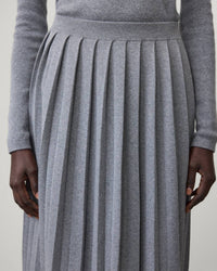 LISA YANG The Minda Skirt in deep cloud - women's skirt - view 4