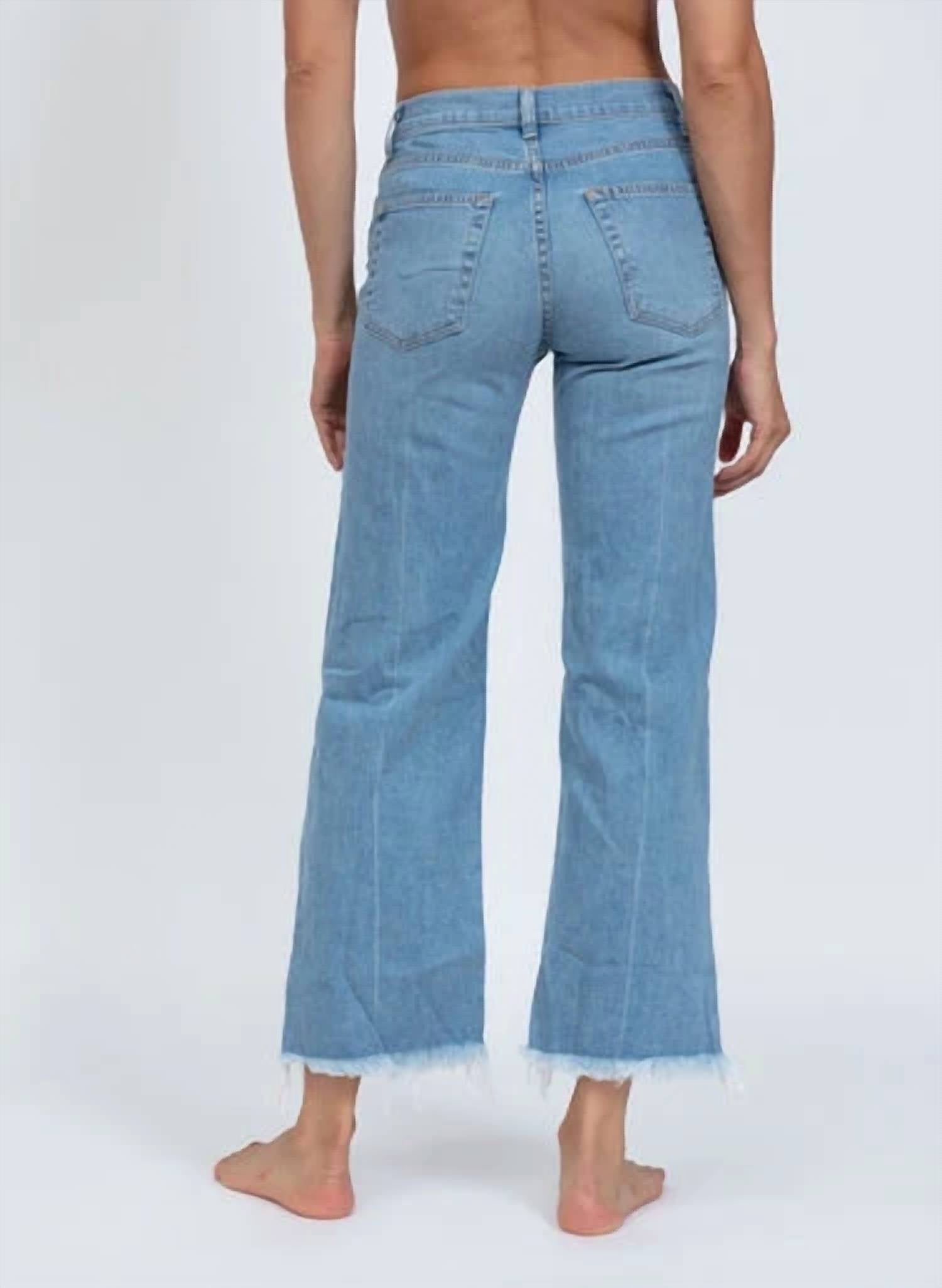 Askk Ny - Crop Wide Leg Jeans