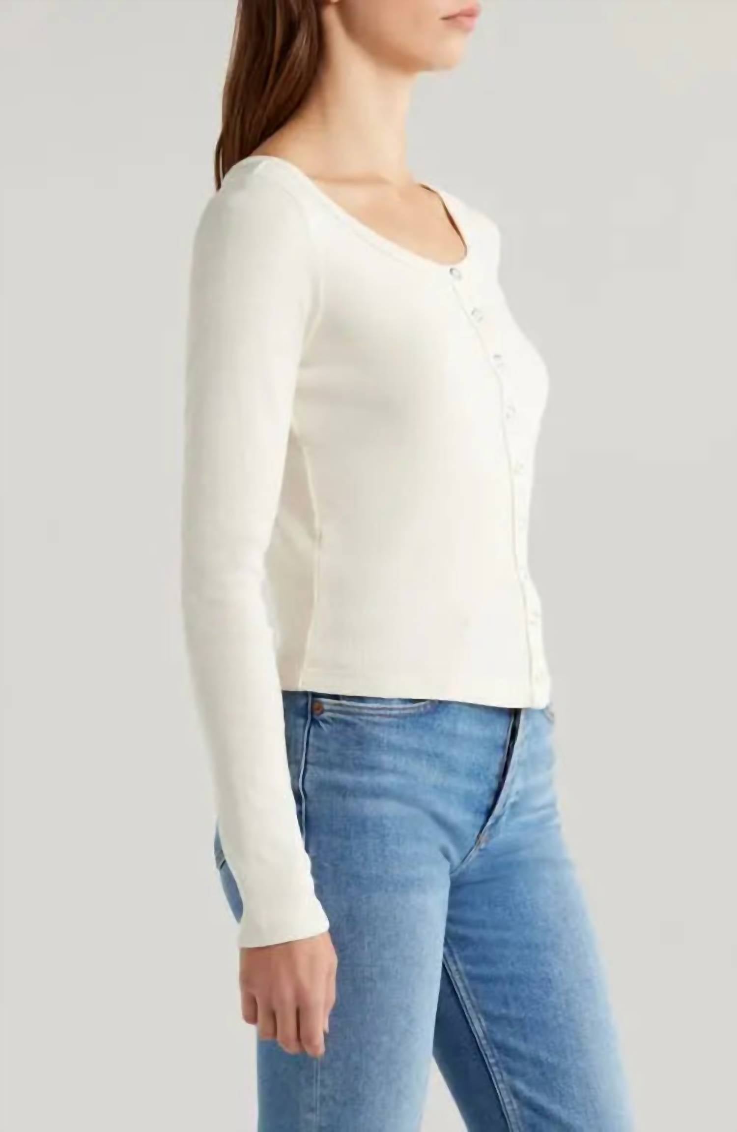 Re/Done - Scoop Neck Cardigan
