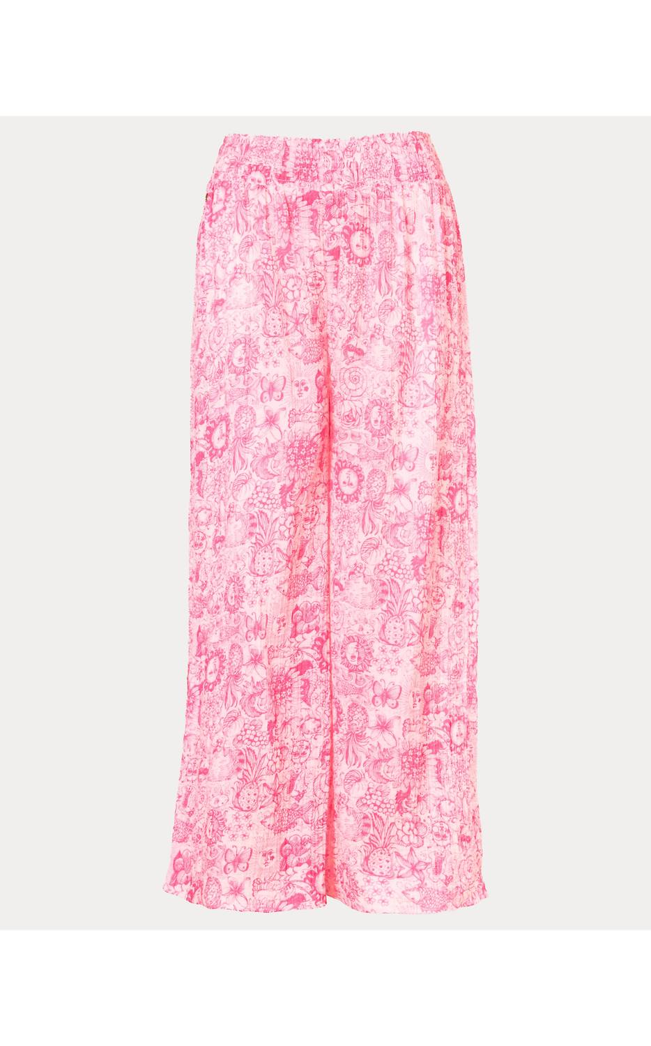 Lilly Pulitzer Enzo Coverup Pants in cherry blossom pink lil fleur de lilly - women's pants - view 6