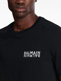 Balmain - Men's Double Logo Cotton T-shirt