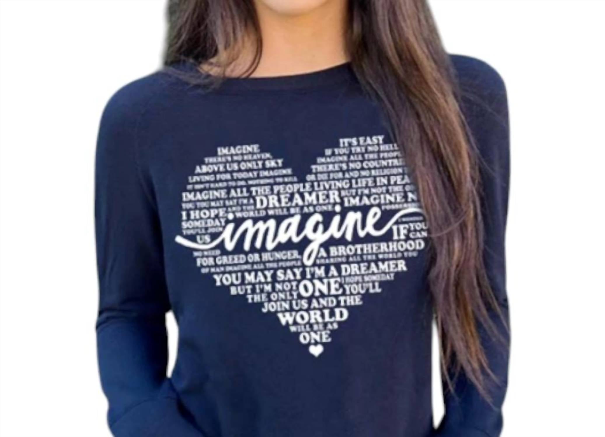 Bird & Vine - Imagine Long Sleeve Tee