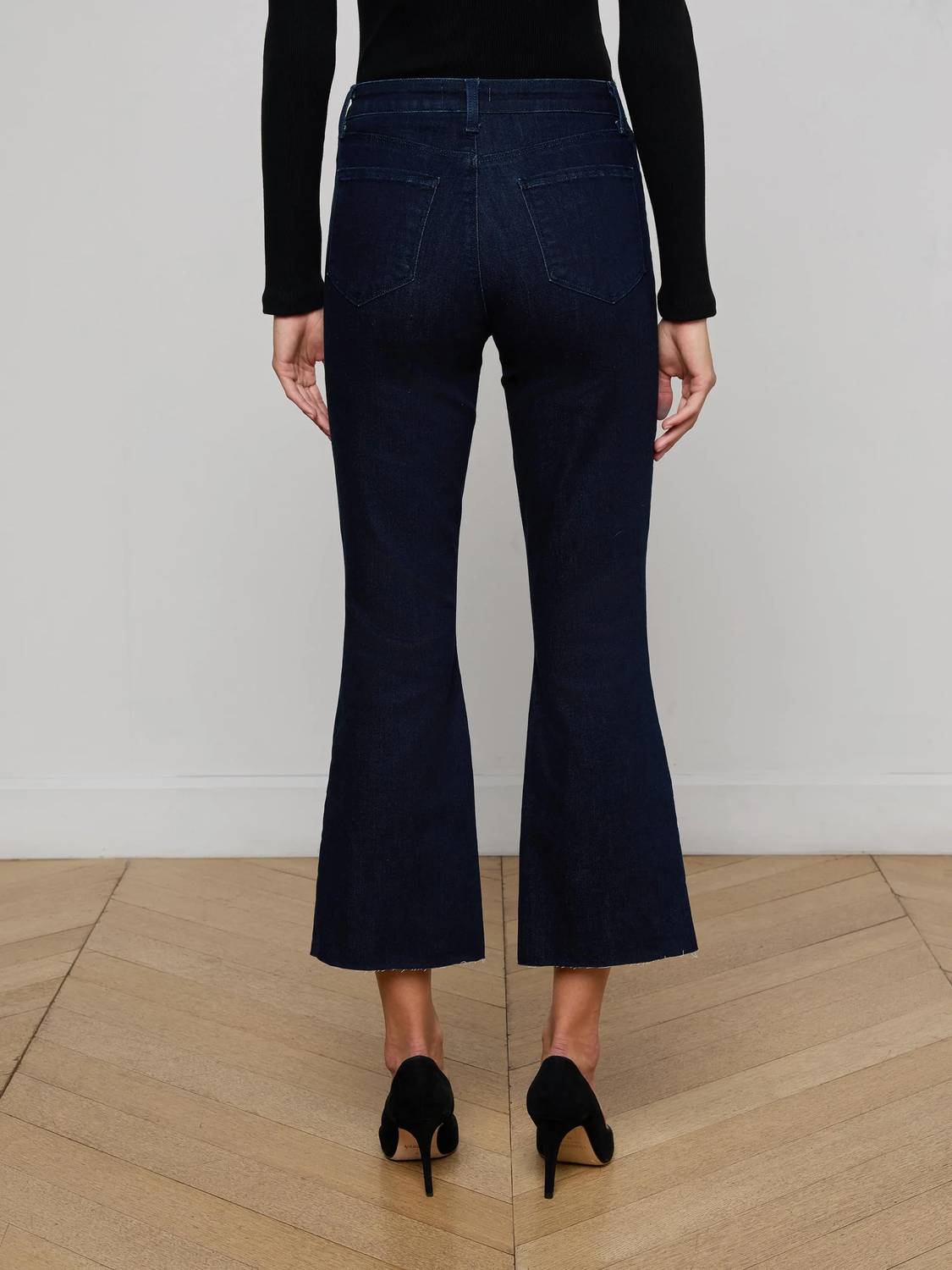 L'Agence - Kendra Cropped Flare Jean