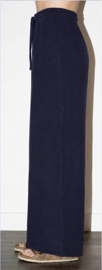 Caydn - Bailey Gauze Wide Leg Pants