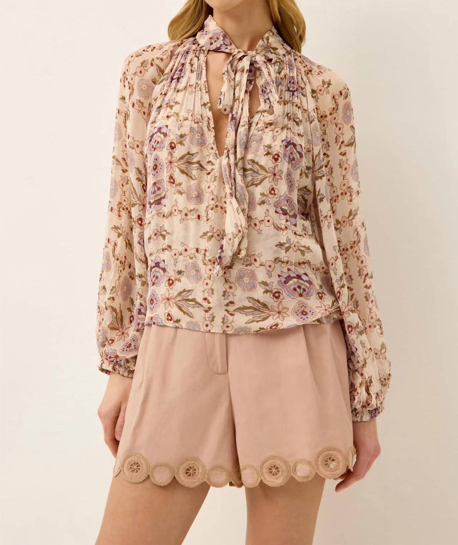 Marie Oliver - Florence Floral Blouse