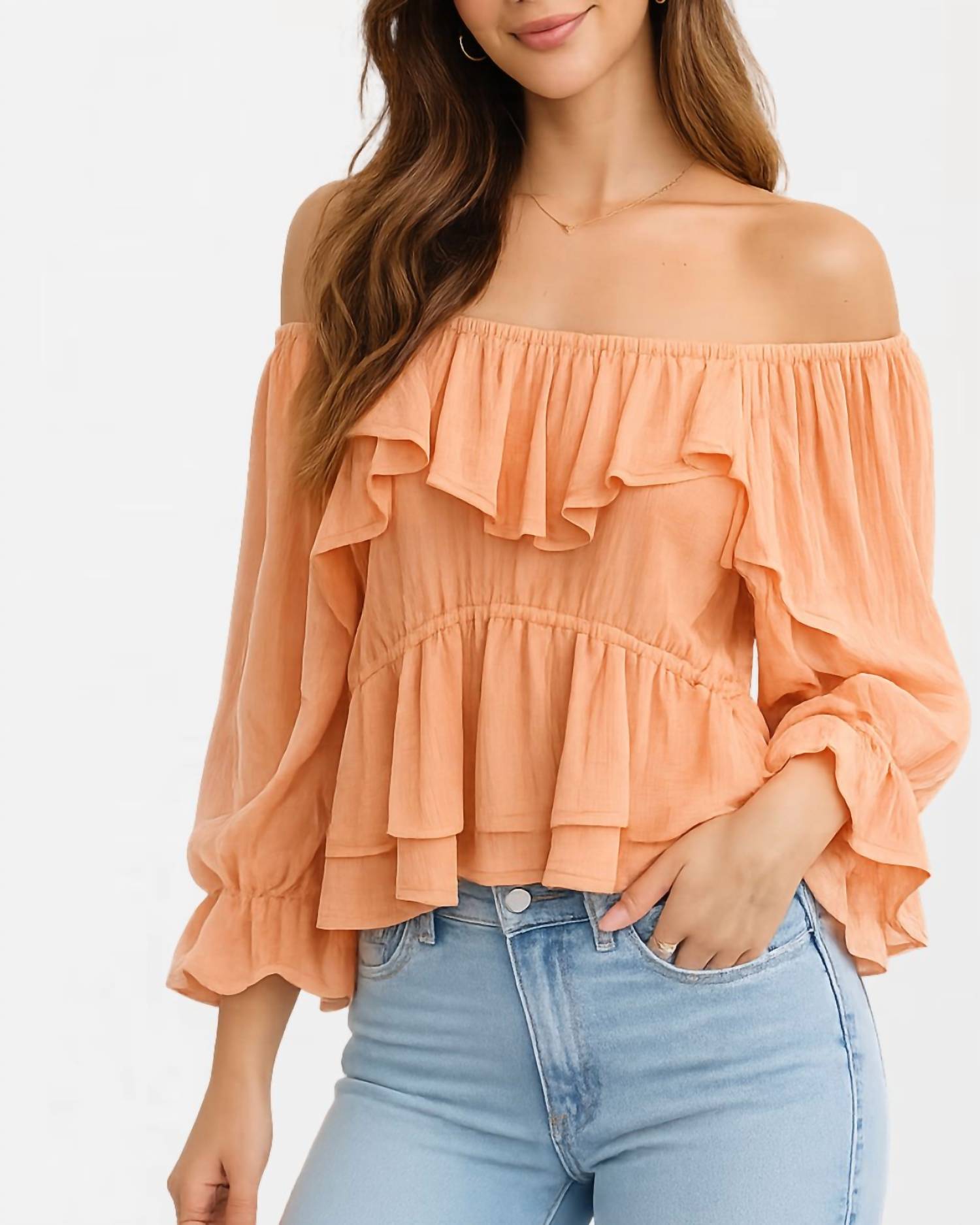 Sunday Edition - Alden Ruffle Blouse