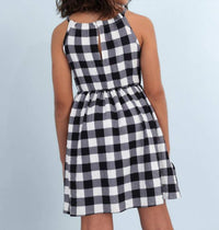 Mayoral - Kid's Gingham Crinkle Dress