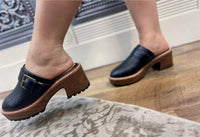 YELLOWBOX Women's Barker Platform Clog in black - women's shoe - alternate view