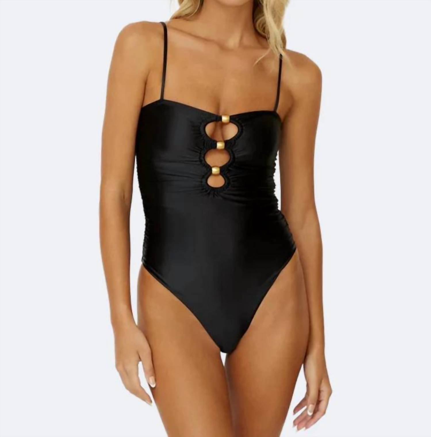 Pq Swim - Keyhole One Piece Swimsuit