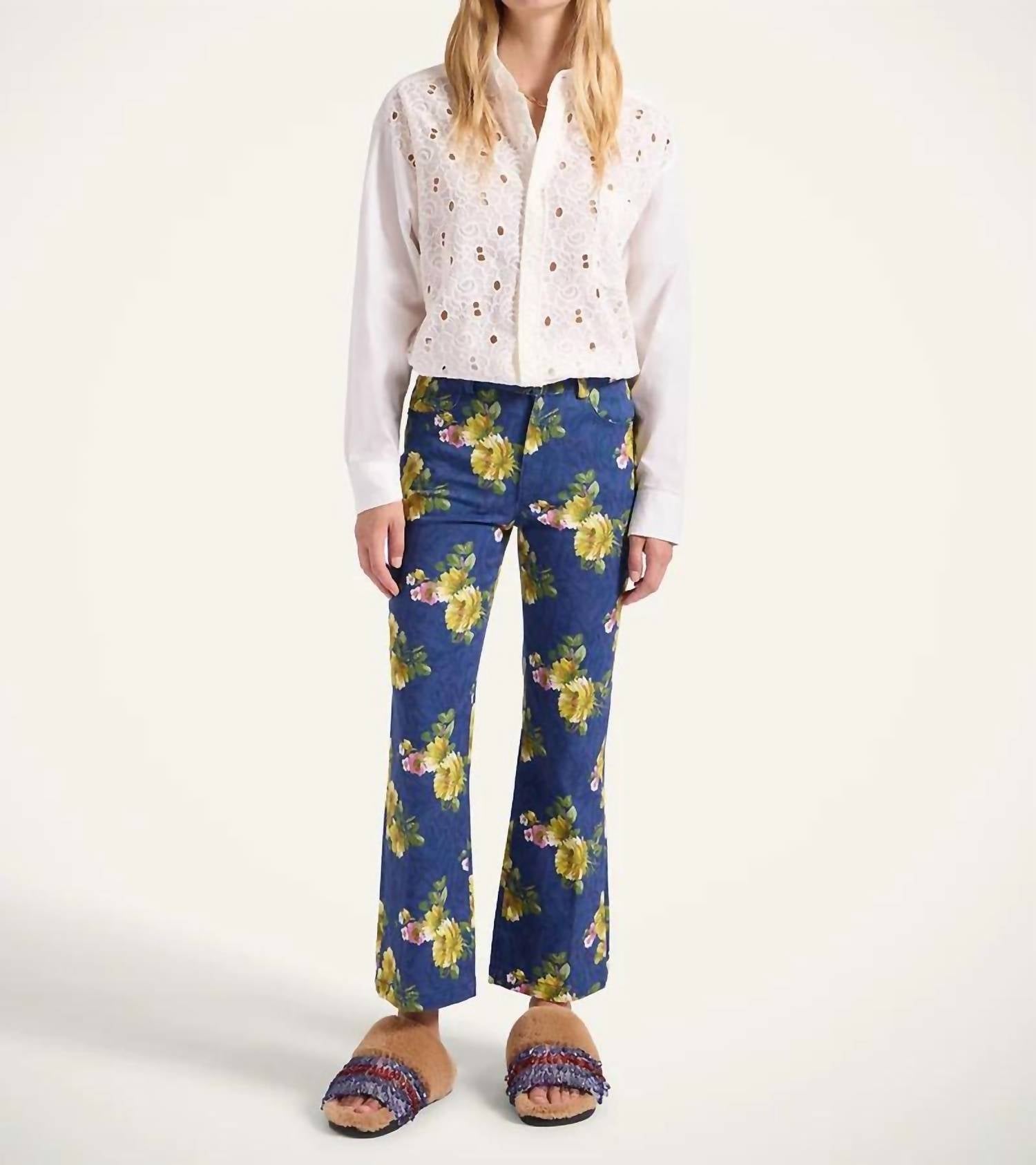 La Doublej - The Cropped Flare Jean