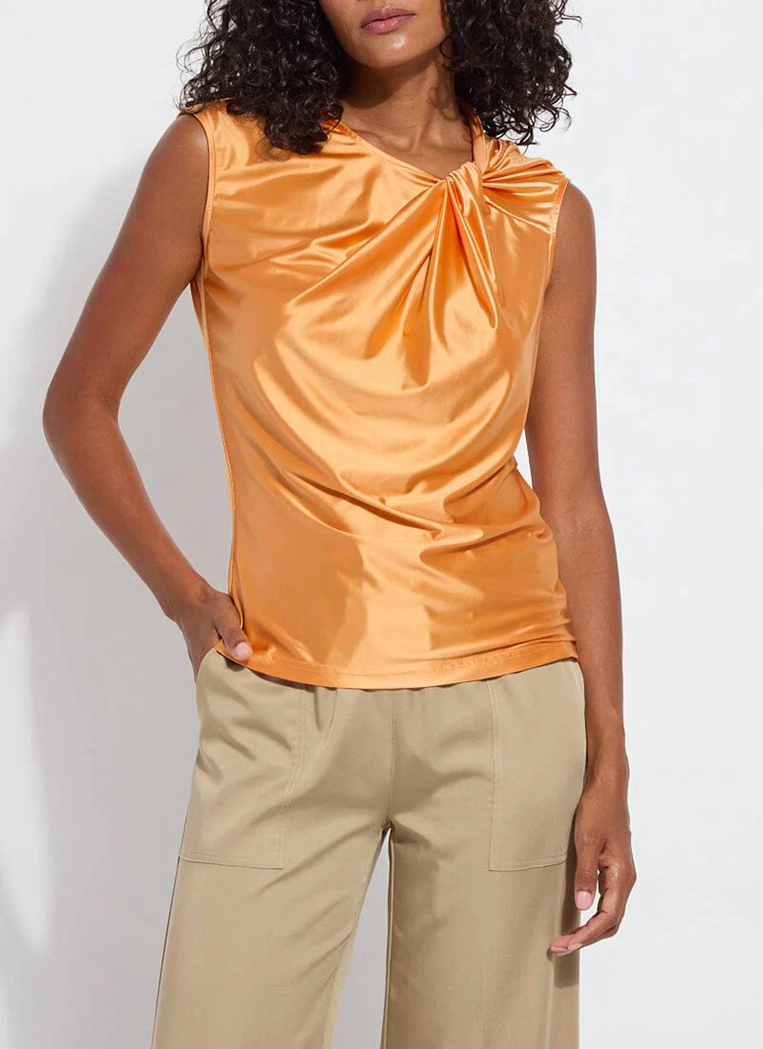 Lysse - Selene Twisted Shoulder Top