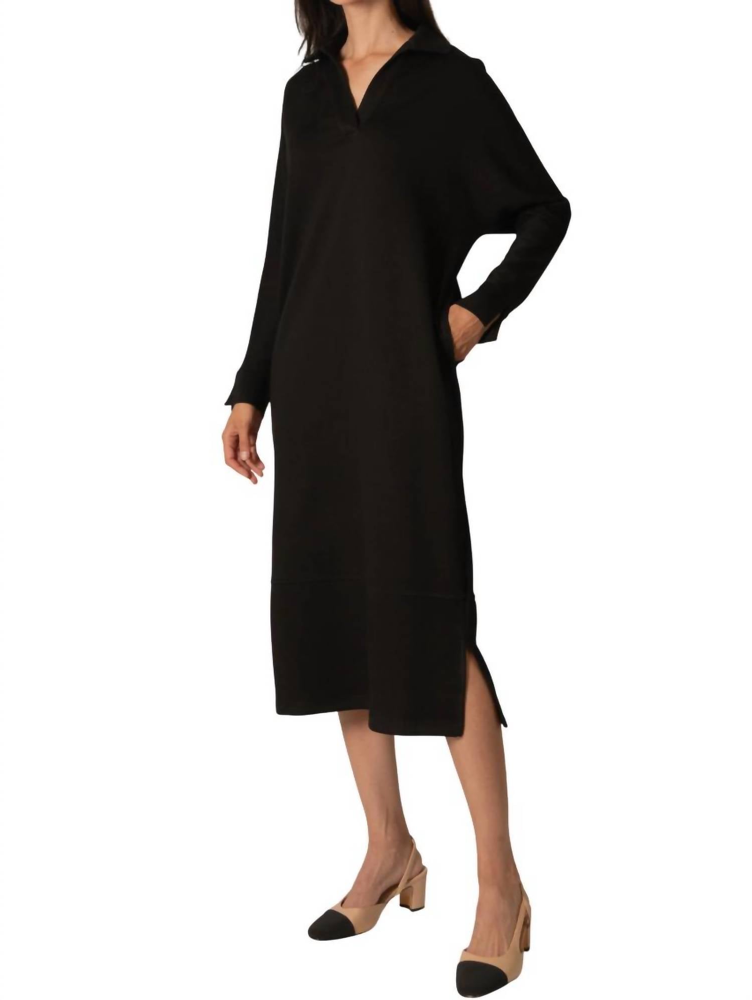 Before You - Butter Modal Collared Dress